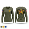 Bruiser Shift 3735802 Women's Long Sleeve V-neck Shirt - 1