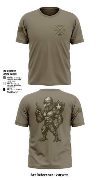 Soft Poly Tee Cotton Like Feel, 1st PLT Roosters, Army, Teamtime, Team time, sublimation, custom sports apparel, team uniforms, spirit wear, spiritwear, sports uniforms, custom shirts, team store, custom team store, fundraiser sports, apparel fundraiser