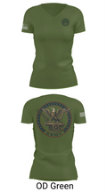 Military Funeral Honors 6797684 Women's Short Sleeve V-neck Shirt - 48