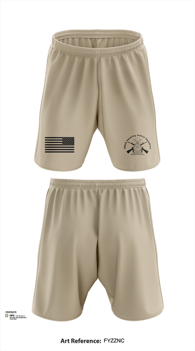 380th Security Police Squadron 85446587 Athletic Shorts With Pockets - 102
