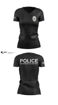 DEPARTMENT OF AIRFORCE Women's Short Sleeve V-neck Shirt - 9