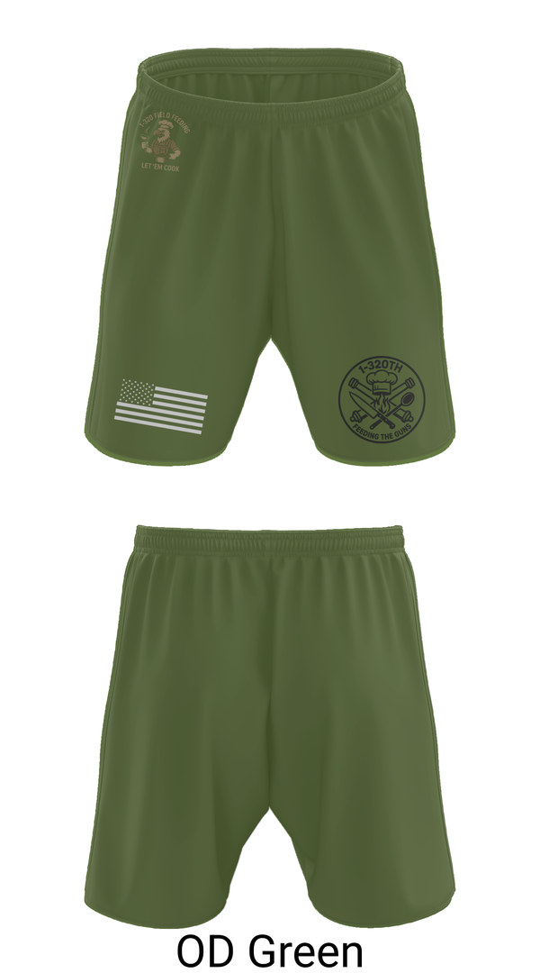Athletic Shorts With Pockets, 1-320th, , Teamtime, Team time, sublimation, custom sports apparel, team uniforms, spirit wear, spiritwear, sports uniforms, custom shirts, team store, custom team store, fundraiser sports, apparel fundraiser