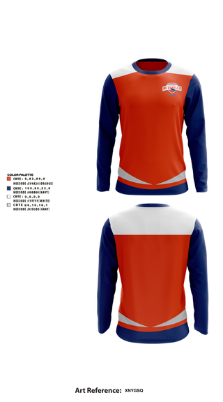 Long Sleeve Performance Shirt, Millville Thunderbolts Field Hockey, Field Hockey, Teamtime, Team time, sublimation, custom sports apparel, team uniforms, spirit wear, spiritwear, sports uniforms, custom shirts, team store, custom team store, fundraiser sports, apparel fundraiser