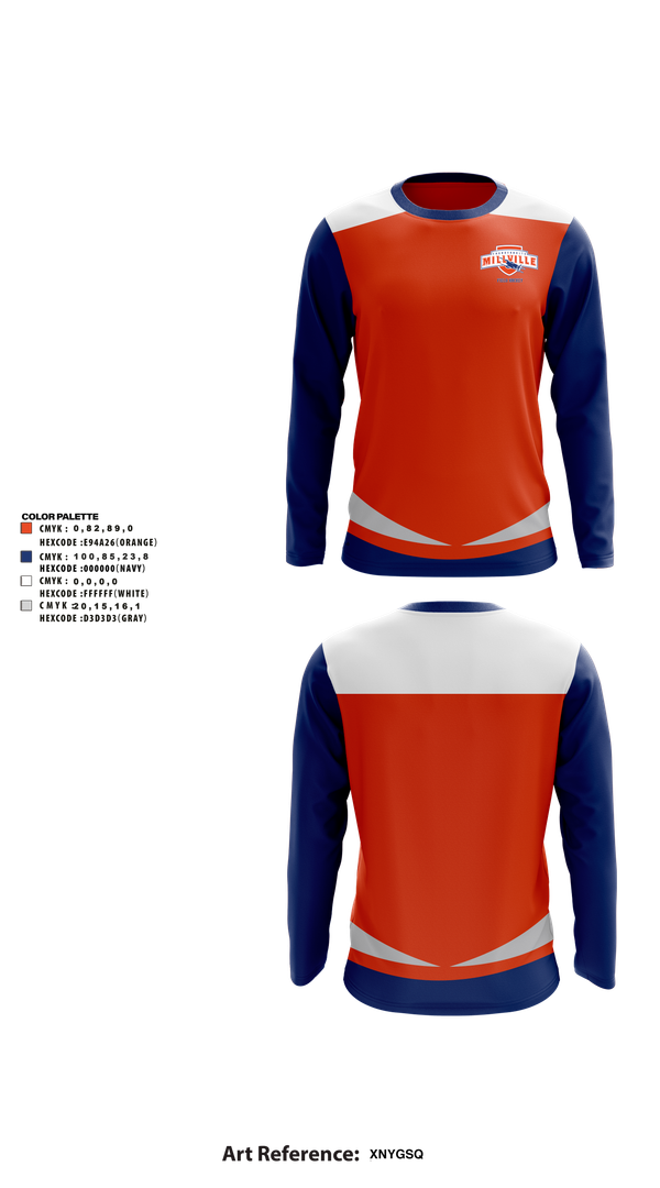 Long Sleeve Performance Shirt, Millville Thunderbolts Field Hockey, Field Hockey, Teamtime, Team time, sublimation, custom sports apparel, team uniforms, spirit wear, spiritwear, sports uniforms, custom shirts, team store, custom team store, fundraiser sports, apparel fundraiser
