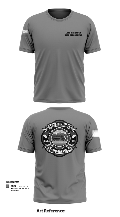 Short Sleeve Performance Shirt, Lake Mishnock Fire Department, , Teamtime, Team time, sublimation, custom sports apparel, team uniforms, spirit wear, spiritwear, sports uniforms, custom shirts, team store, custom team store, fundraiser sports, apparel fundraiser