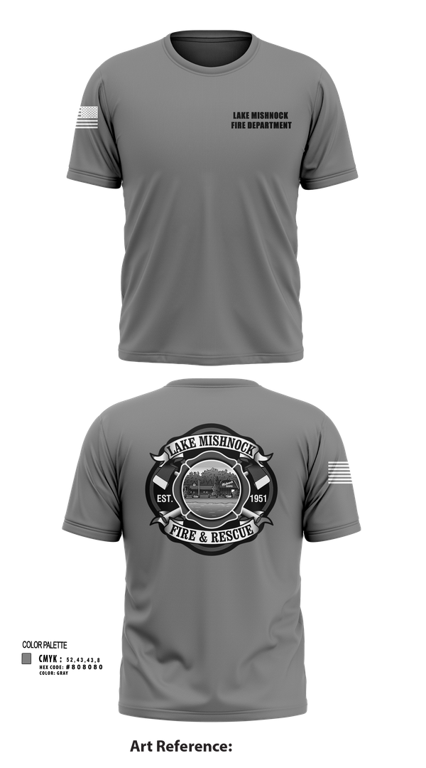 Short Sleeve Performance Shirt, Lake Mishnock Fire Department, , Teamtime, Team time, sublimation, custom sports apparel, team uniforms, spirit wear, spiritwear, sports uniforms, custom shirts, team store, custom team store, fundraiser sports, apparel fundraiser