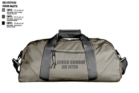 Duffle Bag, SEVIER COMBAT JIU JITSU, , Teamtime, Team time, sublimation, custom sports apparel, team uniforms, spirit wear, spiritwear, sports uniforms, custom shirts, team store, custom team store, fundraiser sports, apparel fundraiser