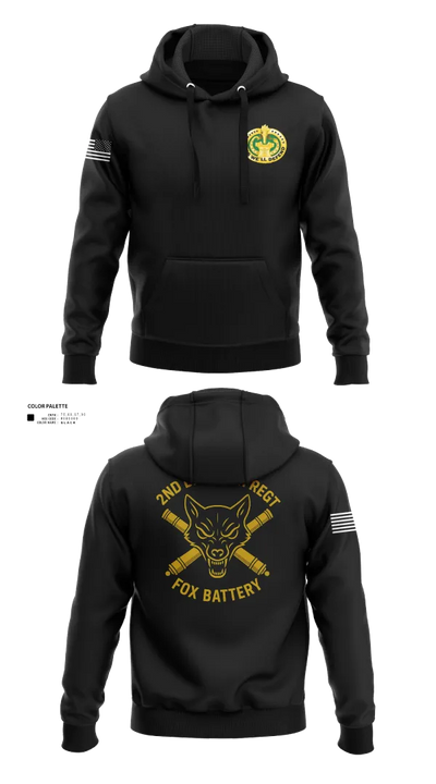 2ND BN 354 REGT 8230851 Hoodie - 120