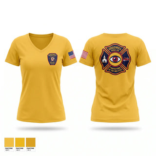 Womens Short Sleeve Vneck Shirt, Goodwill Hose Co. 3 Station 7, Fire Department, Teamtime, Team time, sublimation, custom sports apparel, team uniforms, spirit wear, spiritwear, sports uniforms, custom shirts, team store, custom team store, fundraiser sports, apparel fundraiser