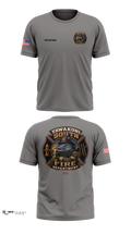 Tawakoni South Volunteer Fire Department Soft Poly Tee Cotton Like Feel - 3