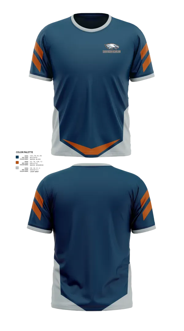 Short Sleeve Performance Shirt, Robbins Eagles, , Teamtime, Team time, sublimation, custom sports apparel, team uniforms, spirit wear, spiritwear, sports uniforms, custom shirts, team store, custom team store, fundraiser sports, apparel fundraiser