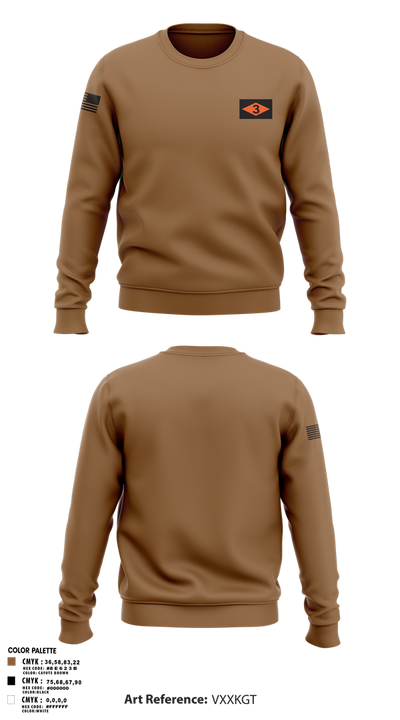 3rd battalion 75th ranger regiment 5032720 Crew Neck Sweatshirt - 4