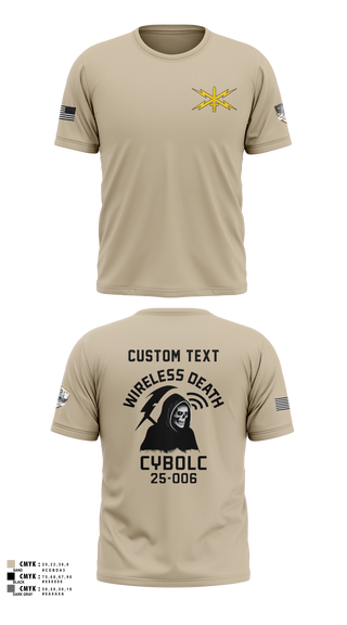 Short Sleeve Performance Shirt, Bravo Company, 401st Cyber Battalion, Army, Teamtime, Team time, sublimation, custom sports apparel, team uniforms, spirit wear, spiritwear, sports uniforms, custom shirts, team store, custom team store, fundraiser sports, apparel fundraiser