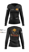 37th FICO Women's Long Sleeve V-neck Shirt - 8