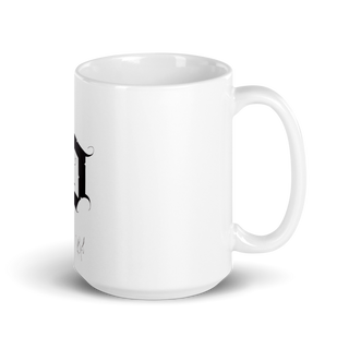 Duvall Designs 64041515 White Glossy Mug - Small
