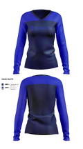 Duratex Women's Long Sleeve V-neck Shirt - 1
