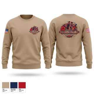 Crew Neck Sweatshirt, COMMAND FITNESS LEADERS, Navy, Teamtime, Team time, sublimation, custom sports apparel, team uniforms, spirit wear, spiritwear, sports uniforms, custom shirts, team store, custom team store, fundraiser sports, apparel fundraiser