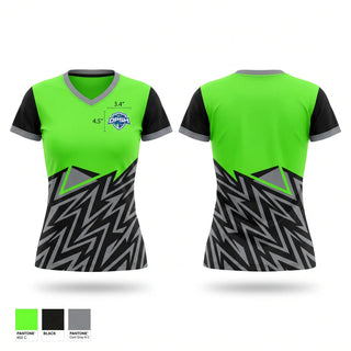 Womens Short Sleeve Vneck Shirt, Atlanta Ged Sox, Baseball, Teamtime, Team time, sublimation, custom sports apparel, team uniforms, spirit wear, spiritwear, sports uniforms, custom shirts, team store, custom team store, fundraiser sports, apparel fundraiser