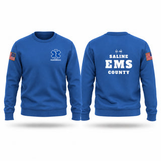 Crew Neck Sweatshirt, Crete Area Medical Center EMS, EMS/EMT, Teamtime, Team time, sublimation, custom sports apparel, team uniforms, spirit wear, spiritwear, sports uniforms, custom shirts, team store, custom team store, fundraiser sports, apparel fundraiser