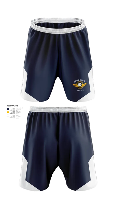 Saddle Brook Tennis 78977129 Athletic Shorts With Pockets - 21