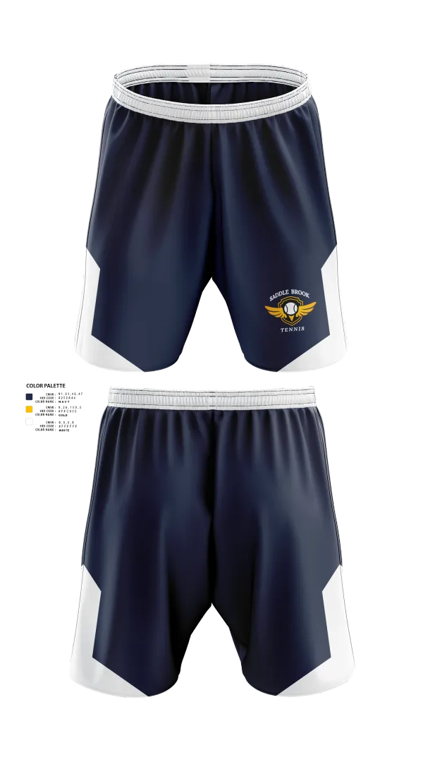Athletic Shorts With Pockets, Saddle Brook Tennis, Tennis, Teamtime, Team time, sublimation, custom sports apparel, team uniforms, spirit wear, spiritwear, sports uniforms, custom shirts, team store, custom team store, fundraiser sports, apparel fundraiser
