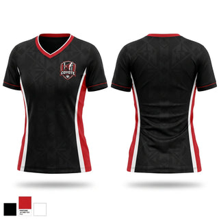 Womens Short Sleeve Vneck Shirt, Los Coyotes, Men's Soccer, Teamtime, Team time, sublimation, custom sports apparel, team uniforms, spirit wear, spiritwear, sports uniforms, custom shirts, team store, custom team store, fundraiser sports, apparel fundraiser