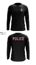 Farmersville PD 79082550 Long Sleeve Performance Shirt - 100