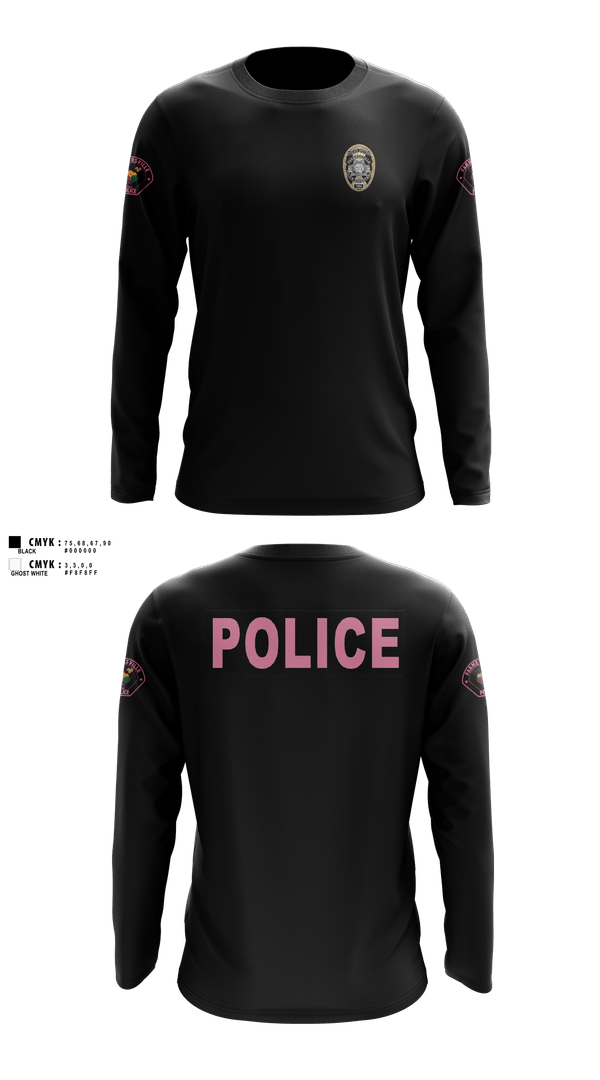 Long Sleeve Performance Shirt, Farmersville PD, Police, Teamtime, Team time, sublimation, custom sports apparel, team uniforms, spirit wear, spiritwear, sports uniforms, custom shirts, team store, custom team store, fundraiser sports, apparel fundraiser