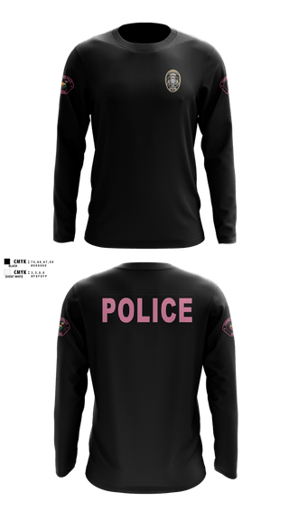 Long Sleeve Performance Shirt, Farmersville PD, Police, Teamtime, Team time, sublimation, custom sports apparel, team uniforms, spirit wear, spiritwear, sports uniforms, custom shirts, team store, custom team store, fundraiser sports, apparel fundraiser