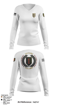1st infantry division 88621490 Women's Long Sleeve V-neck Shirt - 2