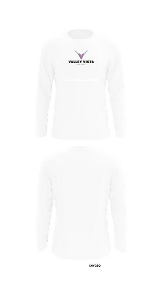 Long Sleeve Performance Shirt, Valley Vista Girls Soccer, Women's Soccer, Teamtime, Team time, sublimation, custom sports apparel, team uniforms, spirit wear, spiritwear, sports uniforms, custom shirts, team store, custom team store, fundraiser sports, apparel fundraiser