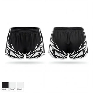 Womens Shorts, JF Berube Goaltending, Ice Hockey, Teamtime, Team time, sublimation, custom sports apparel, team uniforms, spirit wear, spiritwear, sports uniforms, custom shirts, team store, custom team store, fundraiser sports, apparel fundraiser