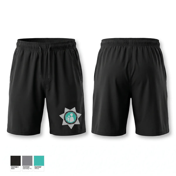 Athletic Shorts With Pockets, Polk County School Guardian, Police, Teamtime, Team time, sublimation, custom sports apparel, team uniforms, spirit wear, spiritwear, sports uniforms, custom shirts, team store, custom team store, fundraiser sports, apparel fundraiser