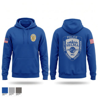 Hoodie, Selma Police Departmenr, Police, Teamtime, Team time, sublimation, custom sports apparel, team uniforms, spirit wear, spiritwear, sports uniforms, custom shirts, team store, custom team store, fundraiser sports, apparel fundraiser
