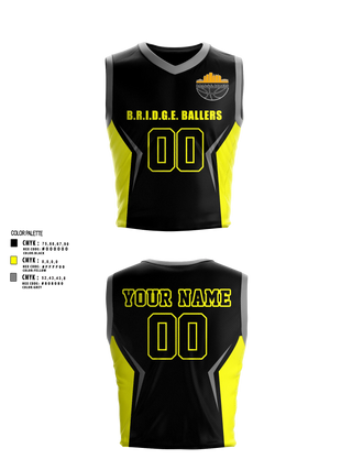 Womens Basketball Jersey, B.R.I.D.G.E. Ballers, Women's Basketball, Teamtime, Team time, sublimation, custom sports apparel, team uniforms, spirit wear, spiritwear, sports uniforms, custom shirts, team store, custom team store, fundraiser sports, apparel fundraiser