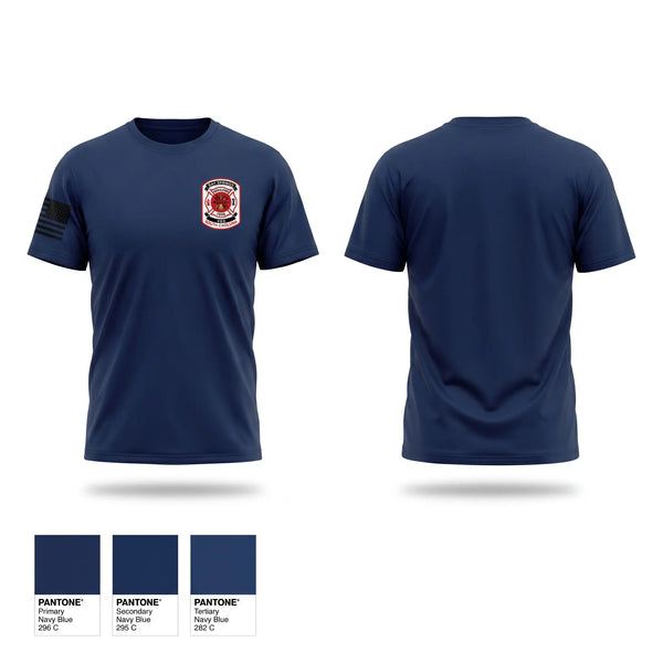 Old School Cotton Feel Shirt, Bay Springs Fire Department, Fire Department, Teamtime, Team time, sublimation, custom sports apparel, team uniforms, spirit wear, spiritwear, sports uniforms, custom shirts, team store, custom team store, fundraiser sports, apparel fundraiser