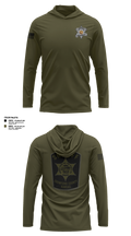 Crawford county Kansas detectives 59139208 Long Sleeve Hooded Sun Shirt - 22