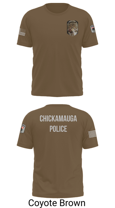 Chickamauga Police 51367773 Old School Cotton Feel Shirt - 10
