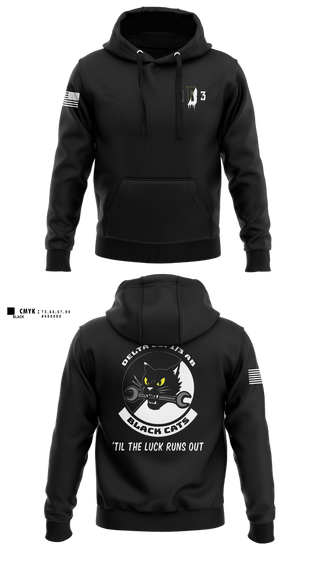 Hoodie, Delta Co. 1-3 Attack Battalion, Army, Teamtime, Team time, sublimation, custom sports apparel, team uniforms, spirit wear, spiritwear, sports uniforms, custom shirts, team store, custom team store, fundraiser sports, apparel fundraiser