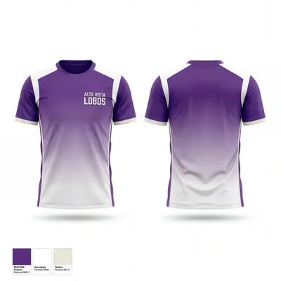 Alta vista Lobos 39488972 Old School Cotton Feel Shirt - 1