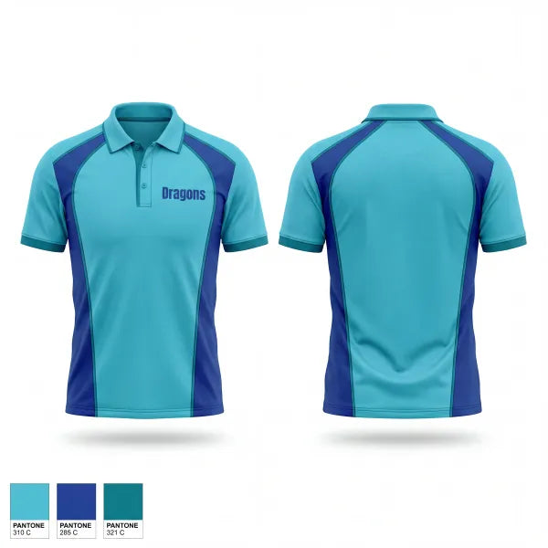 Short Sleeve Performance Polo, Dragons, Men's Lacrosse, Teamtime, Team time, sublimation, custom sports apparel, team uniforms, spirit wear, spiritwear, sports uniforms, custom shirts, team store, custom team store, fundraiser sports, apparel fundraiser