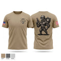 1st PLT Roosters Short Sleeve Performance Shirt - 1