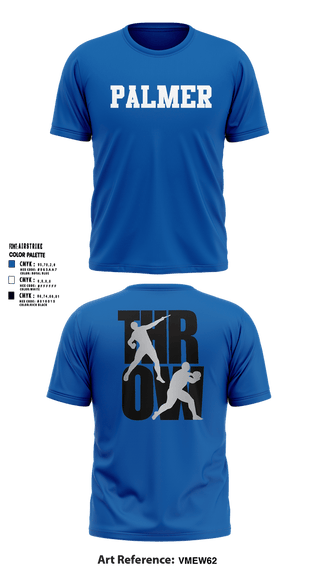 Short Sleeve Performance Shirt, Palmer Track and Field, Track & Field, Teamtime, Team time, sublimation, custom sports apparel, team uniforms, spirit wear, spiritwear, sports uniforms, custom shirts, team store, custom team store, fundraiser sports, apparel fundraiser