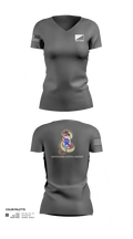 3rd Cavalry regiment 85953709 Women's Short Sleeve V-neck Shirt - 21