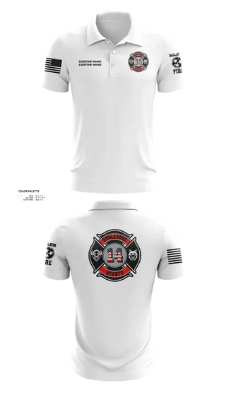 Short Sleeve Performance Polo, Gallatin Fire Department Station 4, Fire Department, Teamtime, Team time, sublimation, custom sports apparel, team uniforms, spirit wear, spiritwear, sports uniforms, custom shirts, team store, custom team store, fundraiser sports, apparel fundraiser