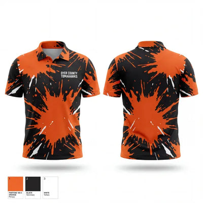 Dyer County Tomahawks 6526413 Short Sleeve Performance Polo - 1