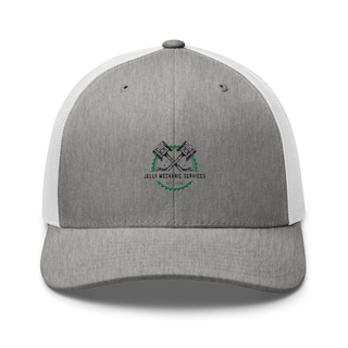 Jelly Mechanic Services 35947982 Retro Trucker Hat | Yupoong 6606