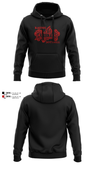 Hoodie, Raging Cardinals, Softball, Teamtime, Team time, sublimation, custom sports apparel, team uniforms, spirit wear, spiritwear, sports uniforms, custom shirts, team store, custom team store, fundraiser sports, apparel fundraiser