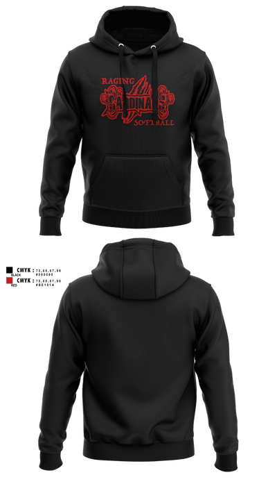 Raging Cardinals 3214463 Hoodie - 4