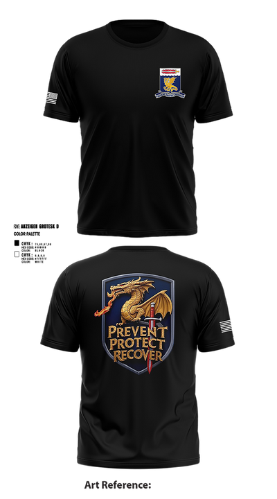 97TH Chemical Battalion 45931248 Short Sleeve Performance Shirt - 2
